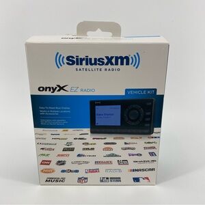SiriusXM Onyx EZ Radio with Vehicle Kit Model XEZ1V1- New in Opened Box